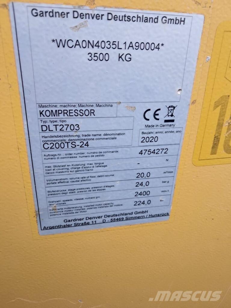 Compair C200 TS - 24 مكابس