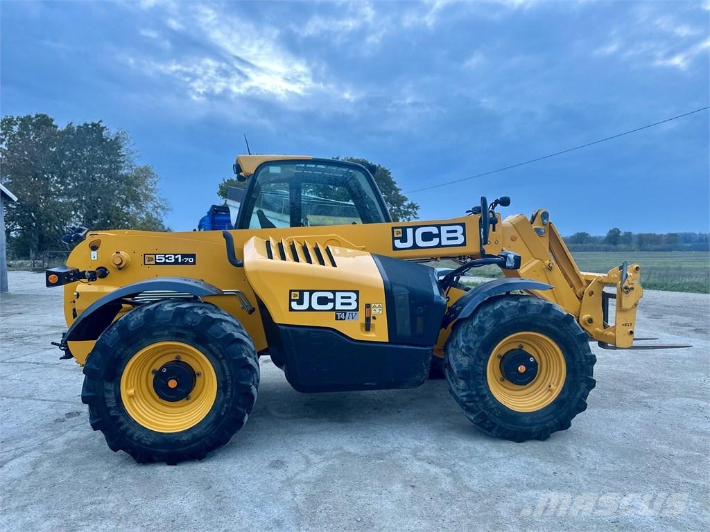 JCB 531-70 Agri معدات مناولة لأغراض الزراعة
