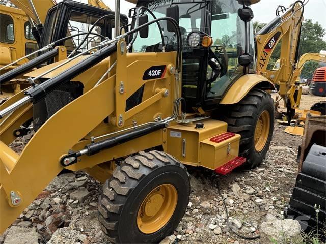 CAT 420 F لوادر ذات جرافات عكسية