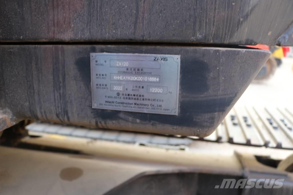 Hitachi dx120 حفارات زحافة