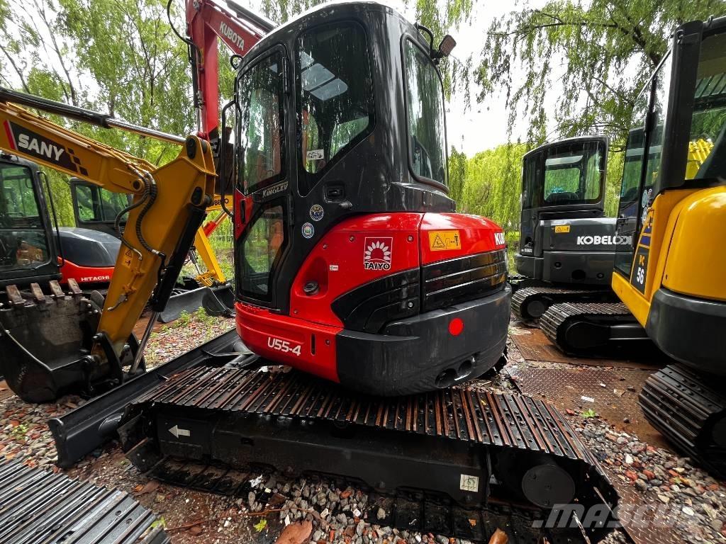 Kubota U 55-4 حفارات صغيرة أقل من 7 طن (حفارات صغيرة)