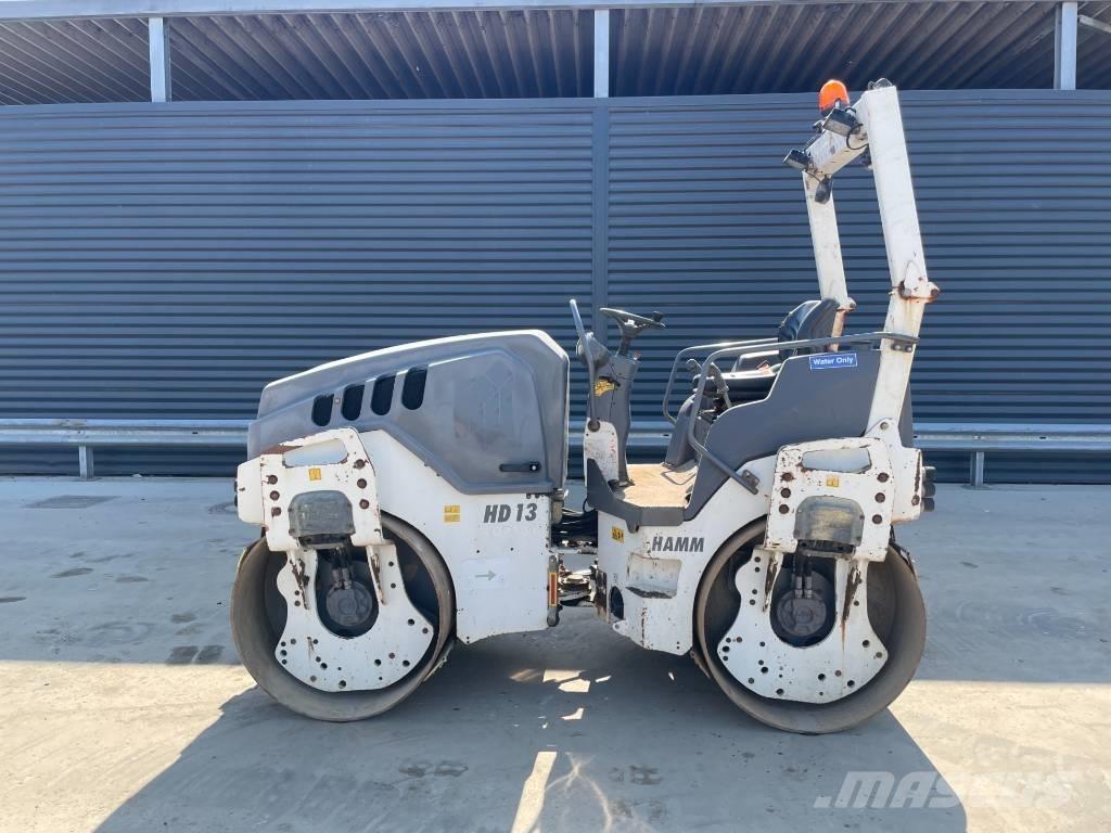 Hamm HD 13 VV مداحل ثنائية الاسطوانة