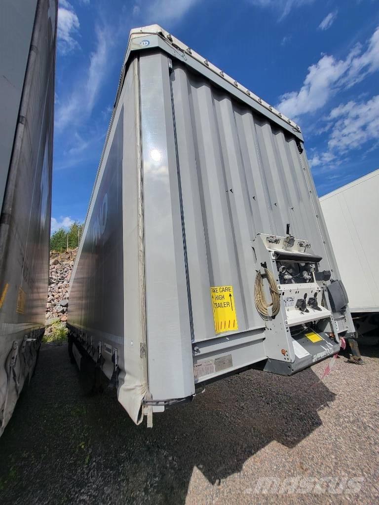 Krone CURTAIN NORDIC نصف مقطورات بباب جانبي