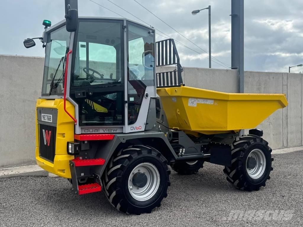 Wacker Neuson DV 60 عربات نقل قلابة للمواقع