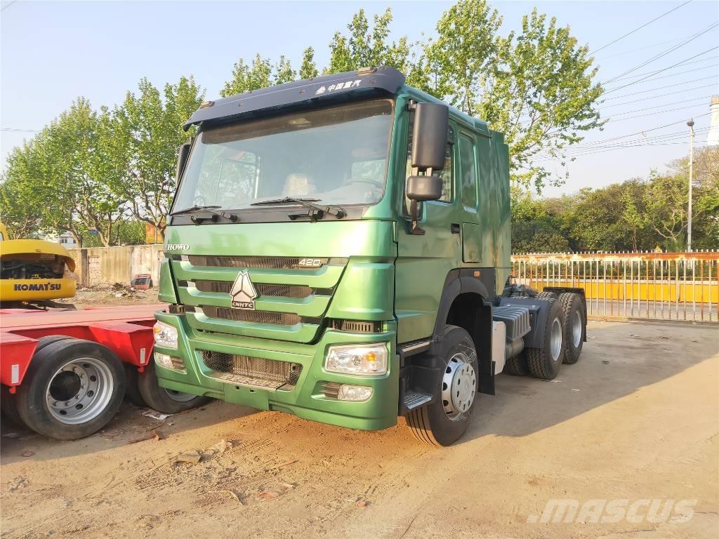 Howo 375 6x4 وحدات الجر