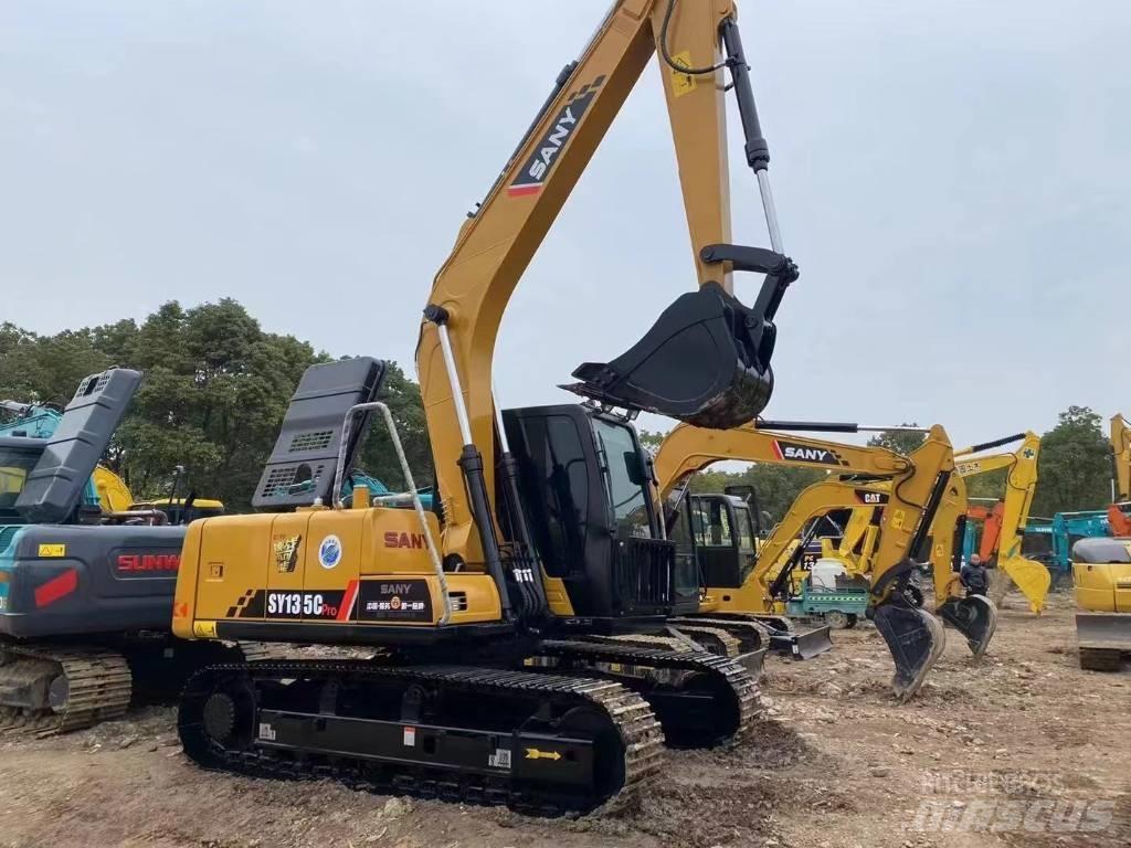 Sany SY 135 C حفارات زحافة