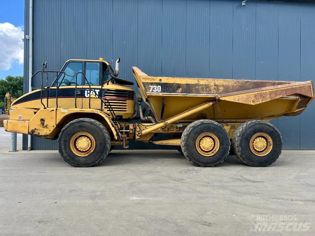 CAT 730 ساحبات مفصلية