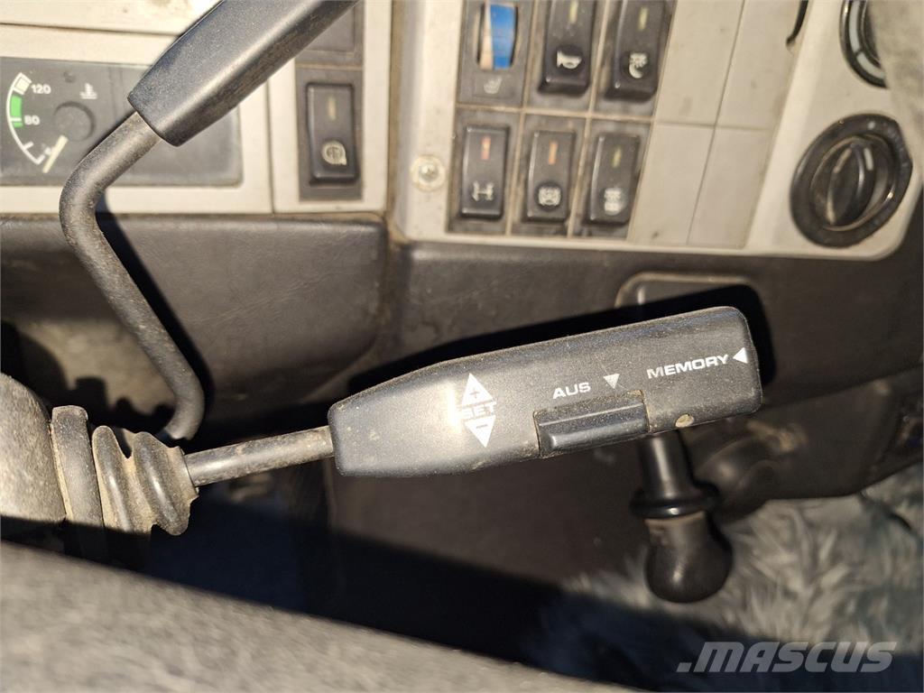 MAN 26.414 6X2 + HR شاحنات مسطحة/مفصلية الجوانب