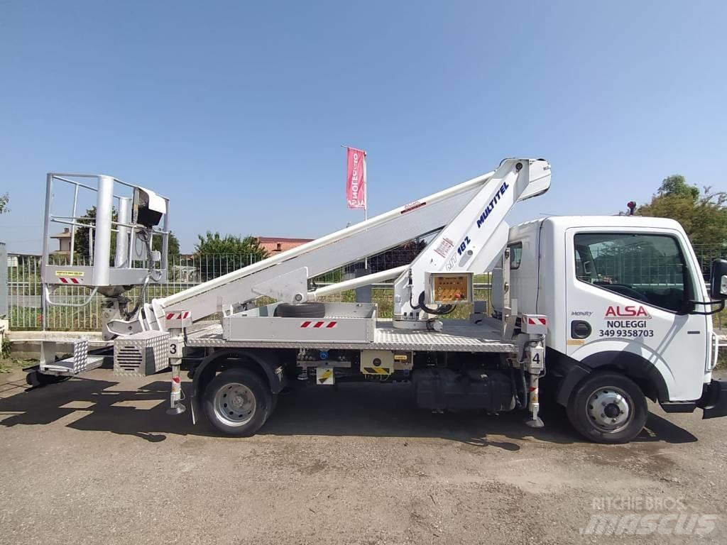 Multitel MT182 المنصات الهوائية المثبتة على شاحنة