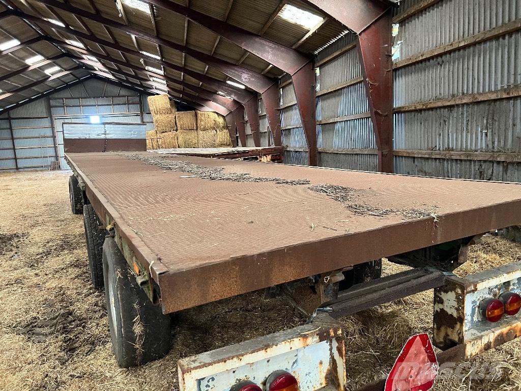  12.5 meter Halmvogn مقطورات الحزم