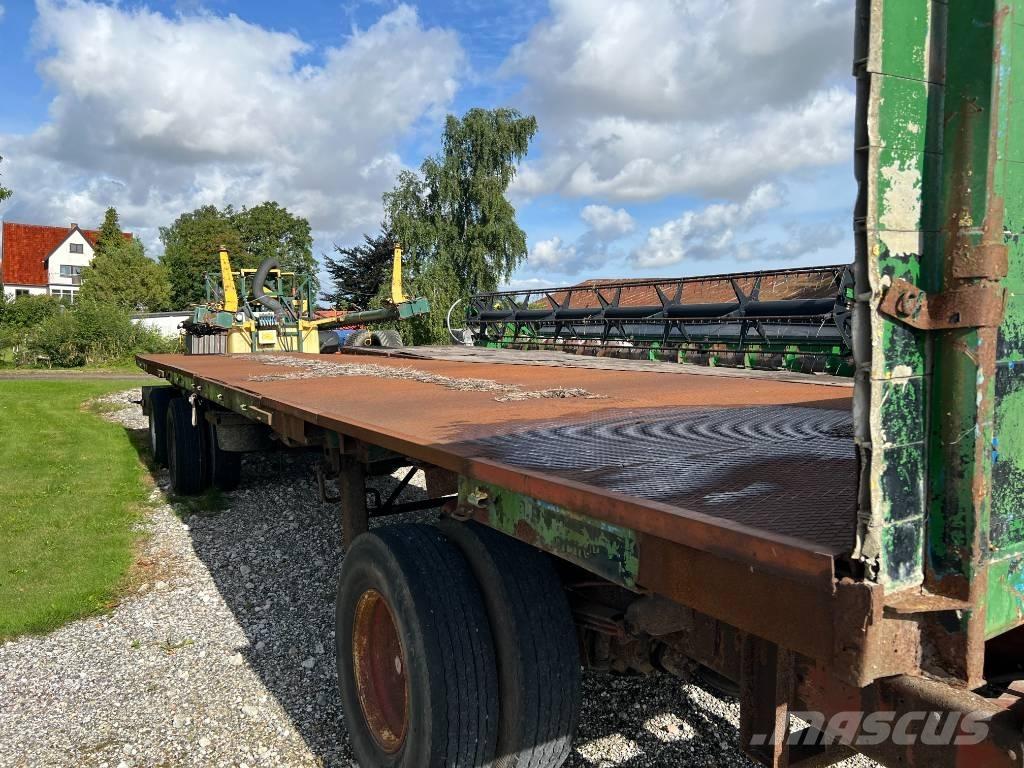  12.5 meter Halmvogn مقطورات الحزم