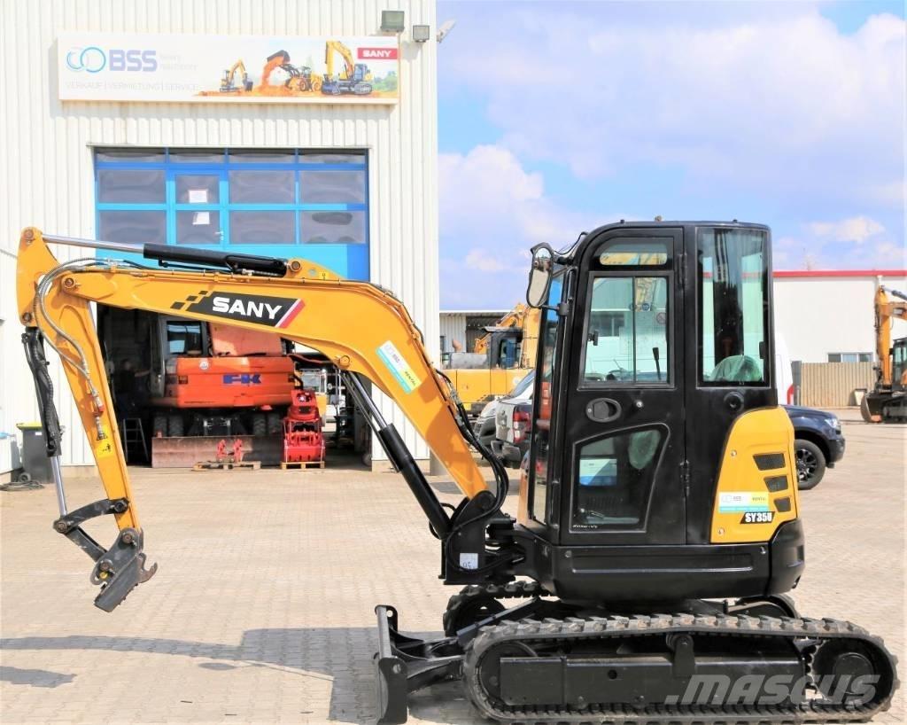 Sany SY 35 U حفارات صغيرة أقل من 7 طن (حفارات صغيرة)