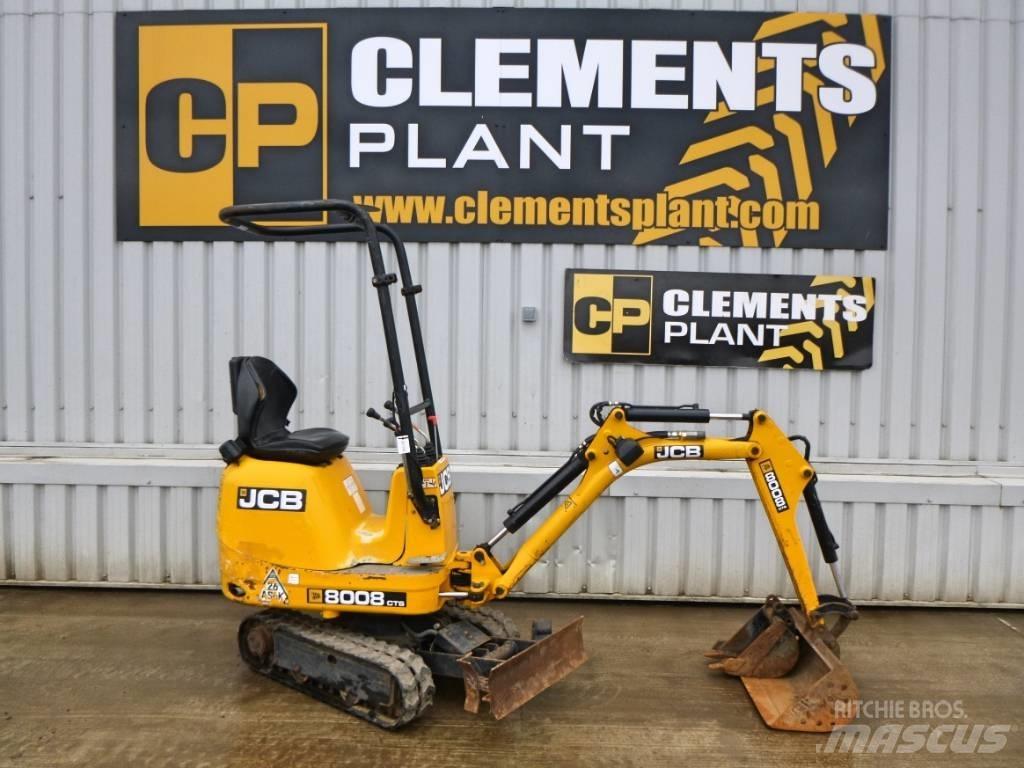 JCB 8008 CTS حفارات صغيرة أقل من 7 طن (حفارات صغيرة)