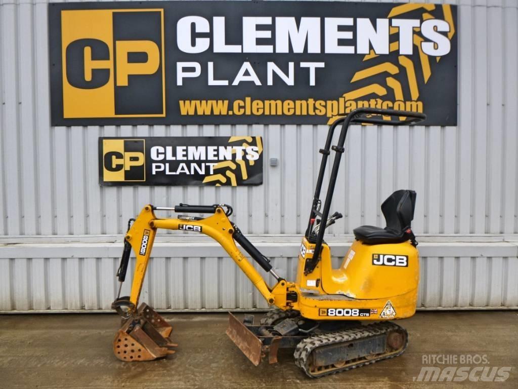 JCB 8008 CTS حفارات صغيرة أقل من 7 طن (حفارات صغيرة)