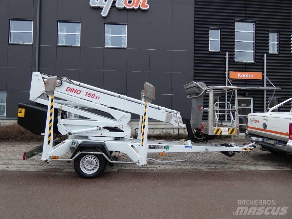 Dino 160 XT Skylift المنصات الهوائية المثبتة على مقطورة