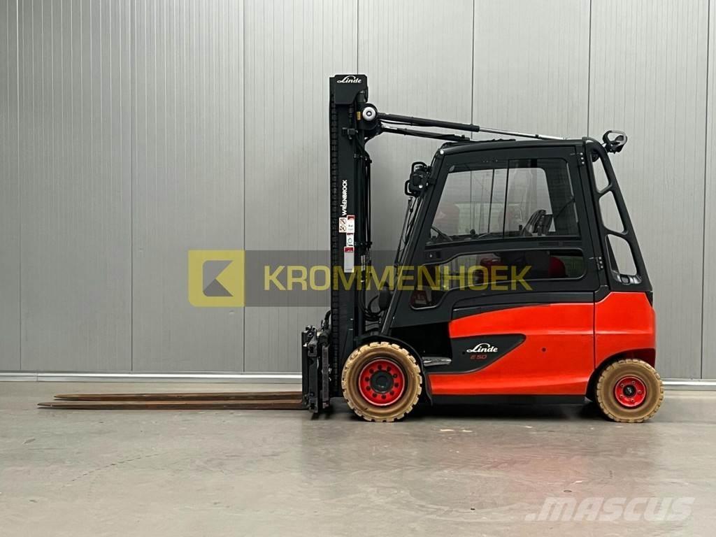 Linde E 50 HL شاحنات ذات رافعات شوكية تعمل بالكهرباء