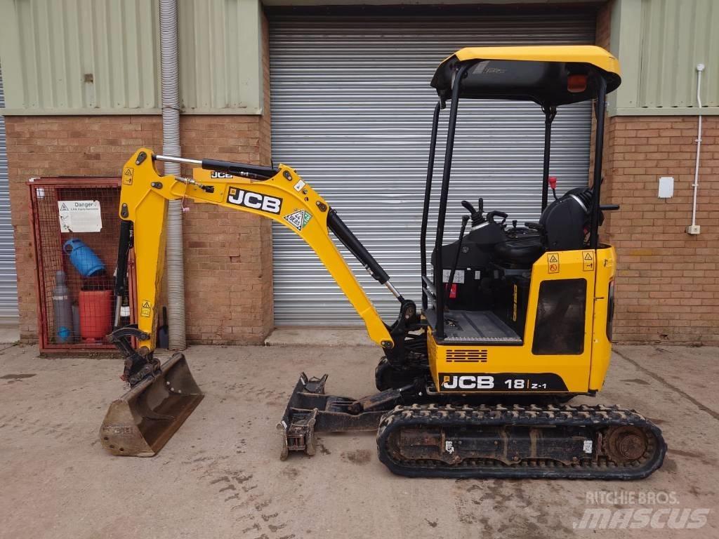 JCB 18 Z حفارات صغيرة أقل من 7 طن (حفارات صغيرة)