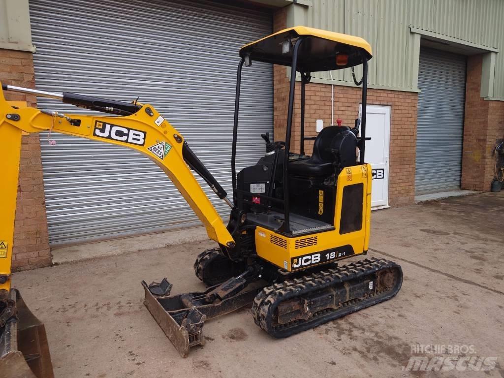 JCB 18 Z حفارات صغيرة أقل من 7 طن (حفارات صغيرة)