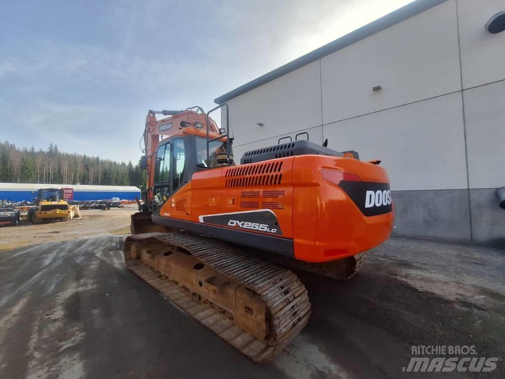 Doosan DX 255 LC-5 حفارات زحافة