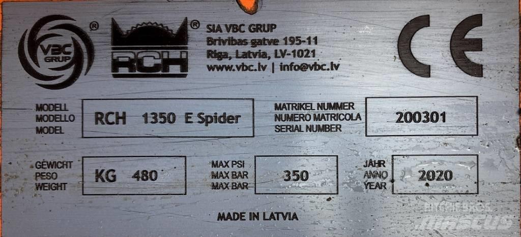  VBC 1350E Spider مكونات أخرى