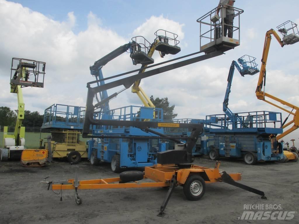 Manitou 120 TH المنصات الهوائية المثبتة على مقطورة