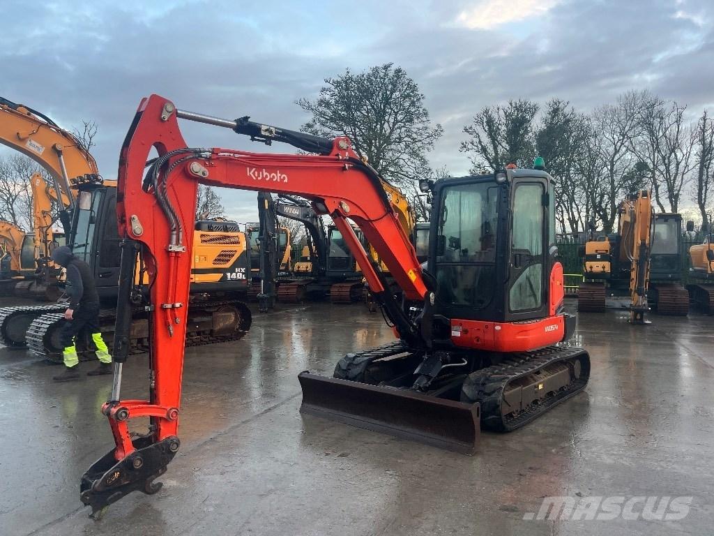 Kubota KX 057-4 حفارات صغيرة أقل من 7 طن (حفارات صغيرة)