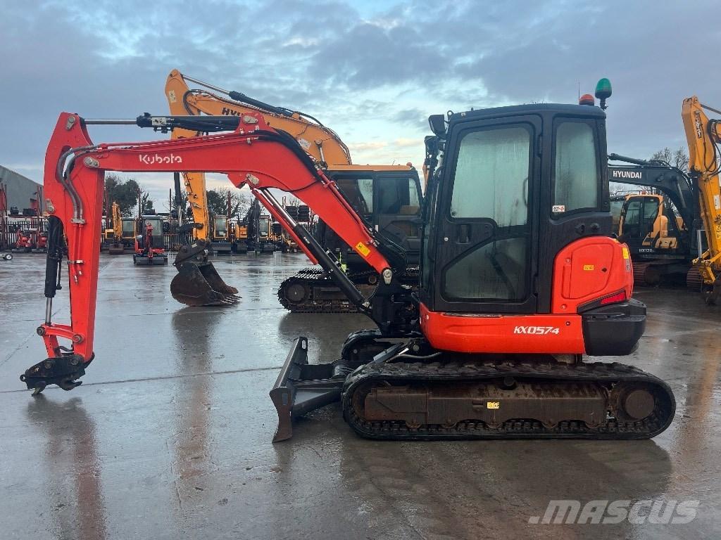 Kubota KX 057-4 حفارات صغيرة أقل من 7 طن (حفارات صغيرة)