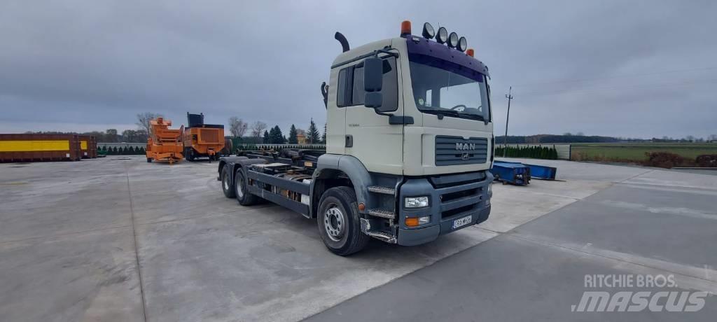 MAN TGA 26.363 شاحنات الرافعات الخطافية