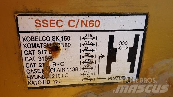 CAT SSEC C/N60 دلاء
