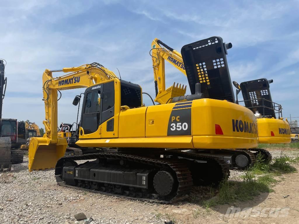 Komatsu PC 350 حفارات زحافة