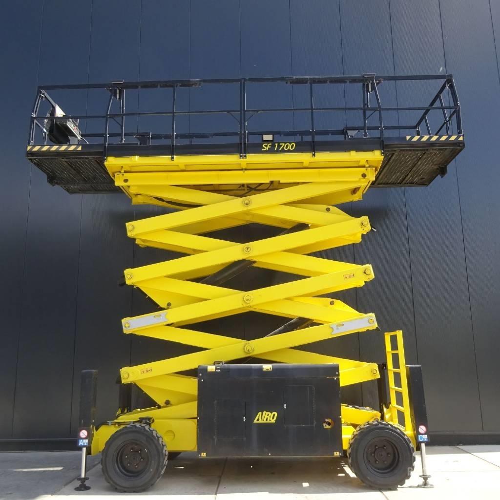 Airo SF 1700 D رافعات مقصية الشكل
