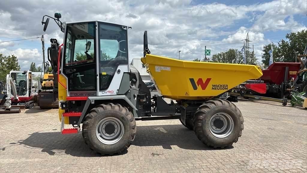 Wacker Neuson DV90 عربات نقل قلابة للمواقع