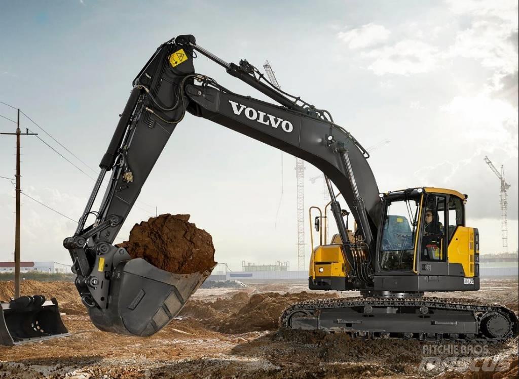 Volvo ECR 145 EL حفارات زحافة