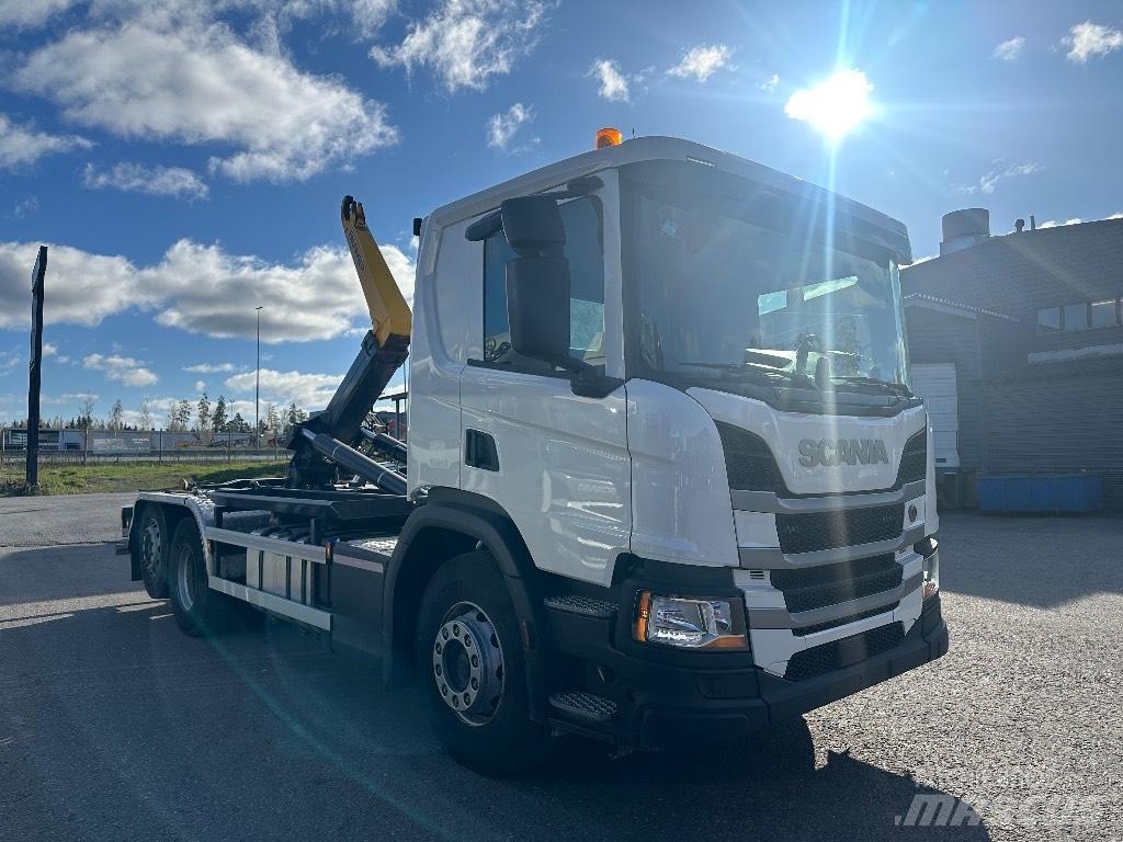 Scania P 360 شاحنات الرافعات الخطافية
