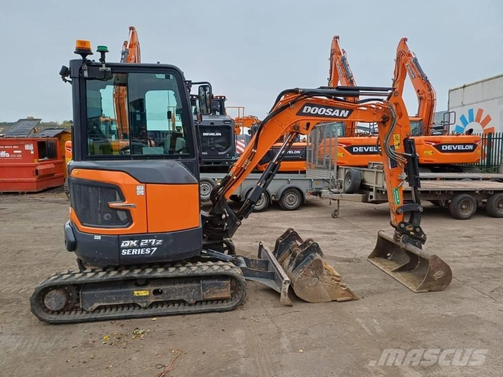 Doosan DX 27 Z - 7 حفارات صغيرة أقل من 7 طن (حفارات صغيرة)