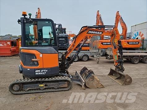 Doosan DX 27 Z - 7 حفارات صغيرة أقل من 7 طن (حفارات صغيرة)