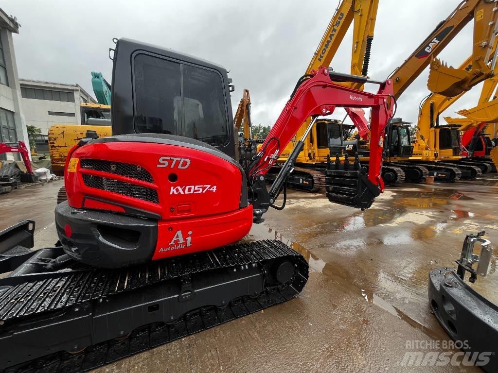 Kubota KX 057-4 حفارات صغيرة أقل من 7 طن (حفارات صغيرة)