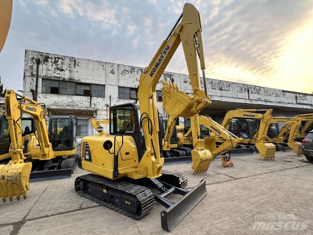 Komatsu PC56-7 حفارات صغيرة أقل من 7 طن (حفارات صغيرة)