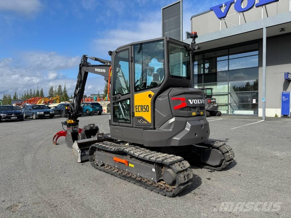 Volvo ECR 50 F حفارات صغيرة أقل من 7 طن (حفارات صغيرة)