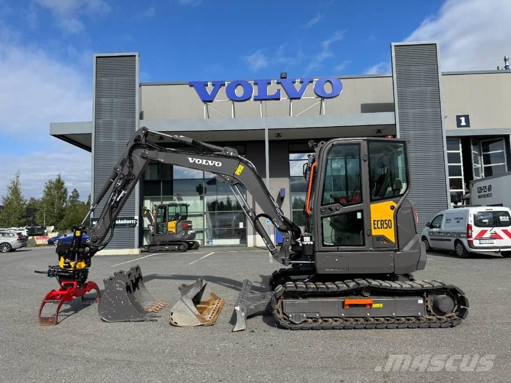 Volvo ECR 50 F حفارات صغيرة أقل من 7 طن (حفارات صغيرة)