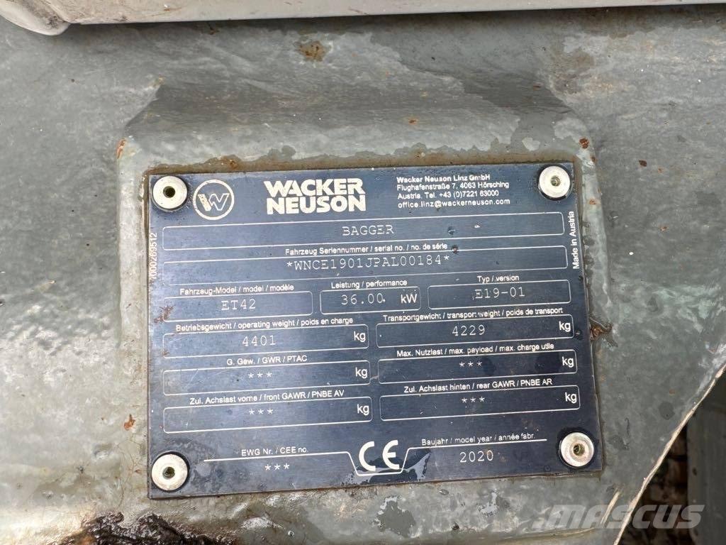 Wacker Neuson ET42 حفارات زحافة