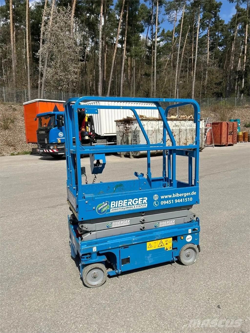 Genie GS 1432m رافعات مقصية الشكل