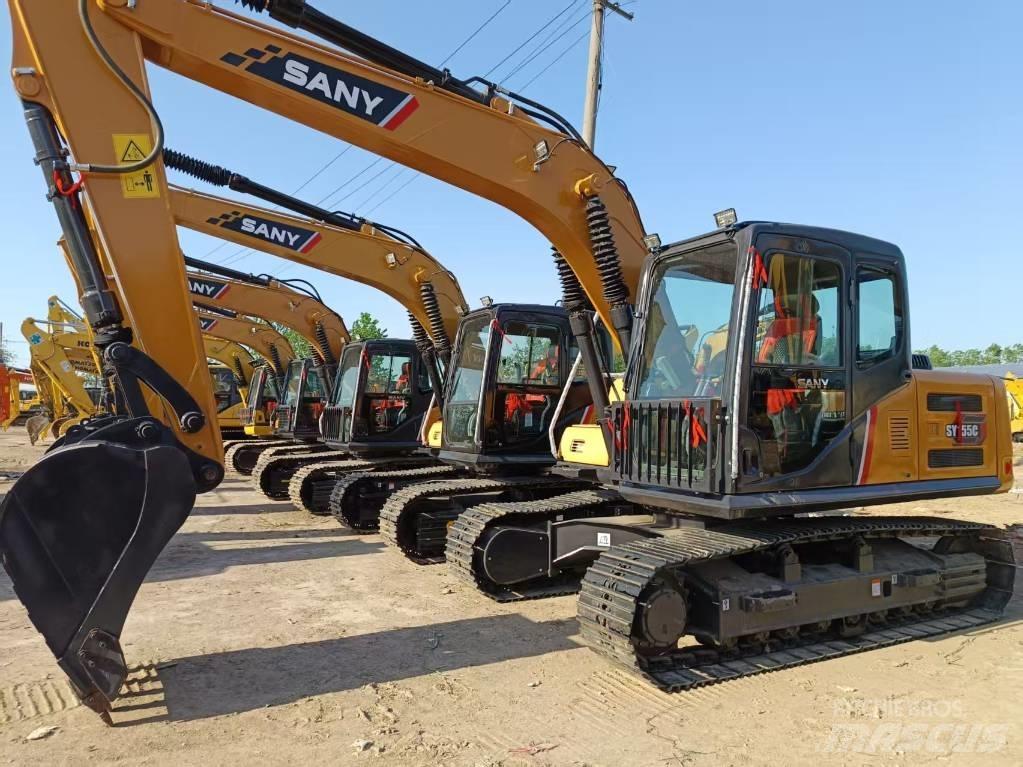 Sany SY155C حفارات وسط 7 طن - 12 طن