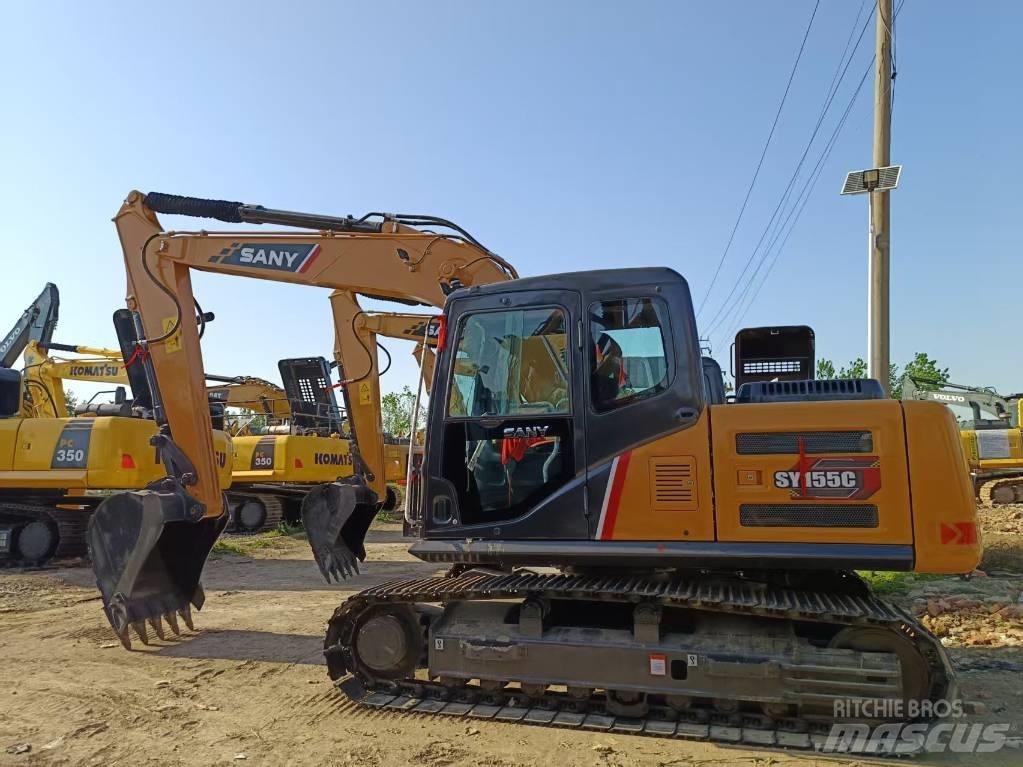 Sany SY155C حفارات وسط 7 طن - 12 طن
