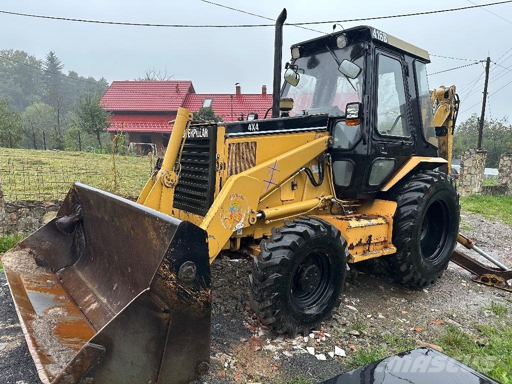 CAT 416B لوادر ذات جرافات عكسية