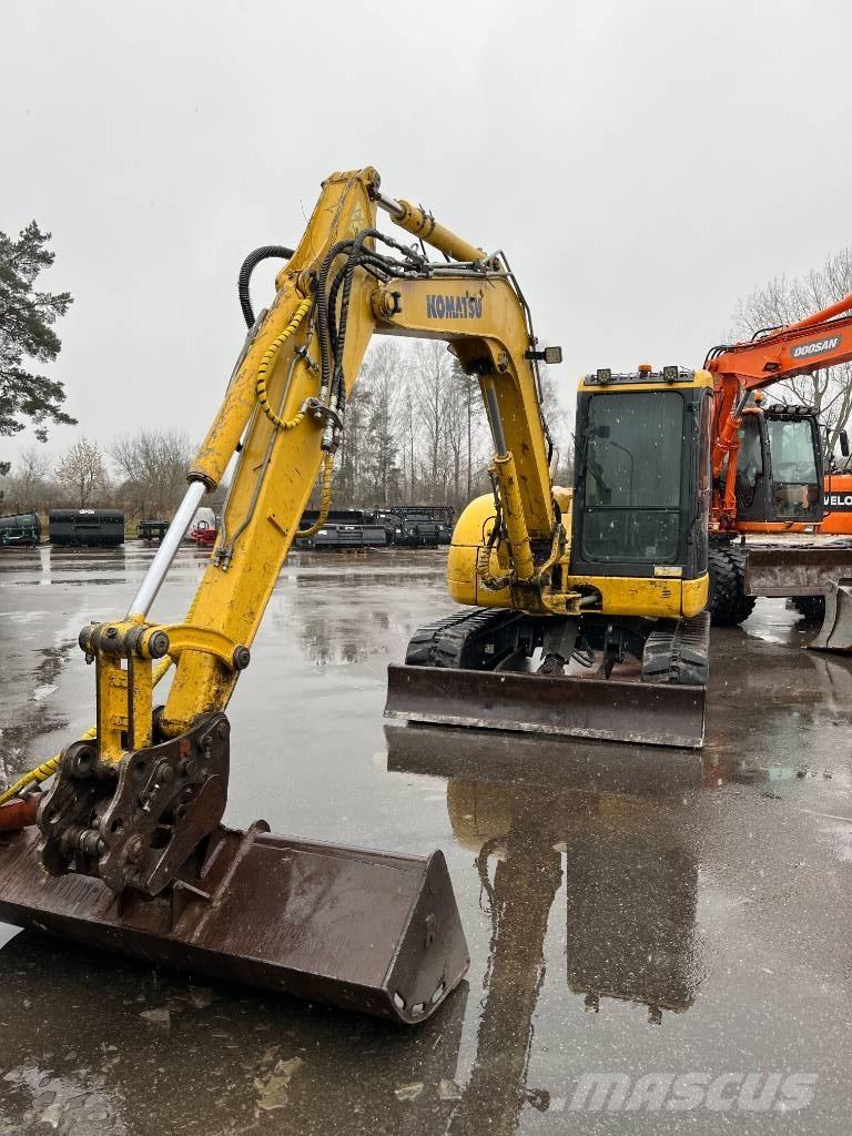 Komatsu PC 80 MR-3 حفارات زحافة