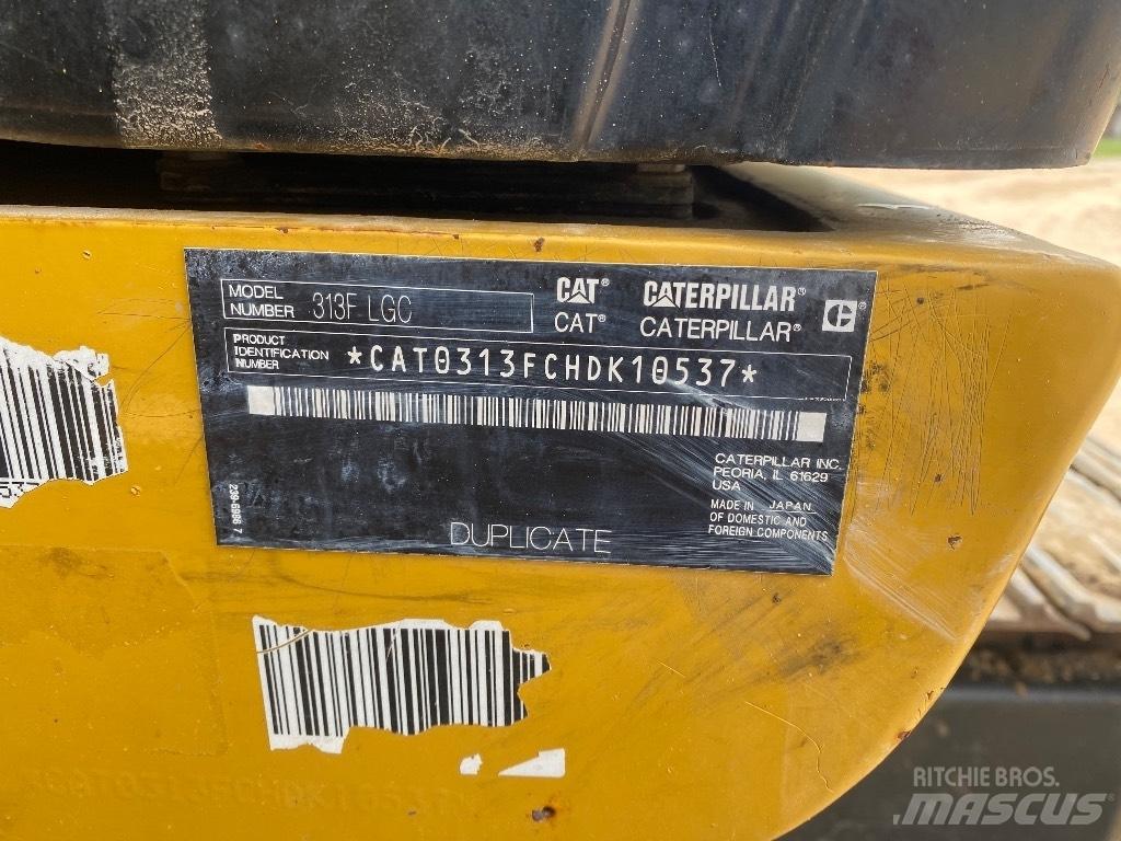 CAT 313 F LGC حفارات زحافة