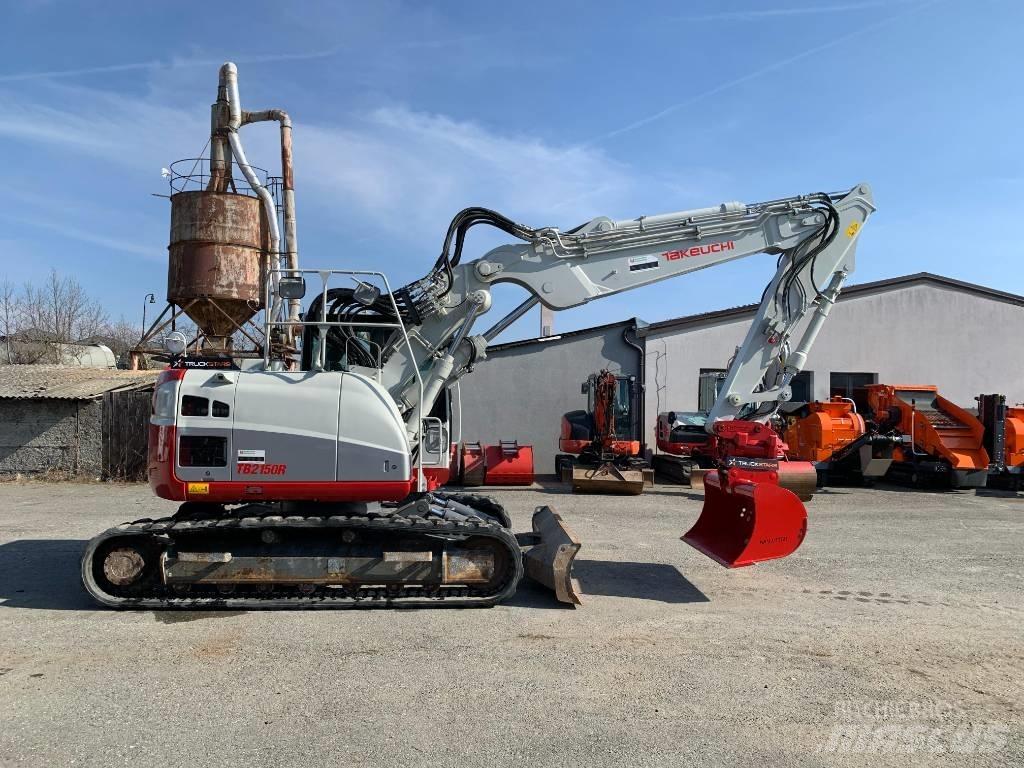 Takeuchi TB 2150 R حفارات زحافة