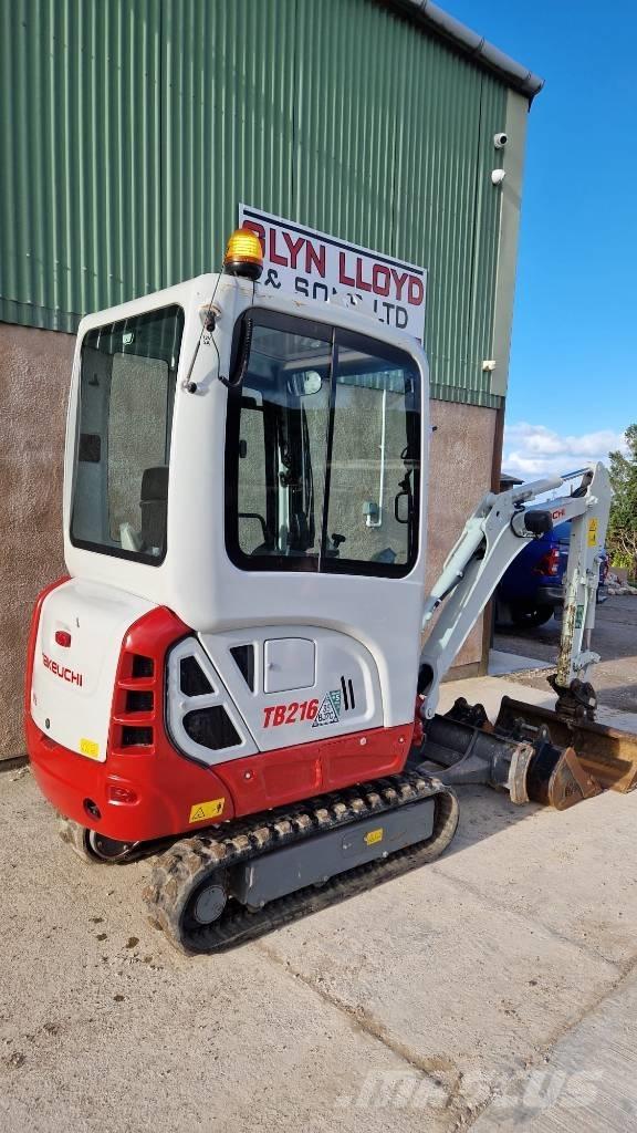 Takeuchi TB 216 A حفارات صغيرة أقل من 7 طن (حفارات صغيرة)