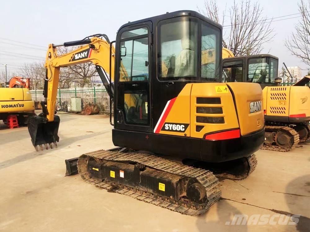 Sany SY 60 C حفارات زحافة
